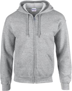 Gildan GI18600 - Heavy Blend Adult Hoodie Sweatshirt Met Volledige Rits