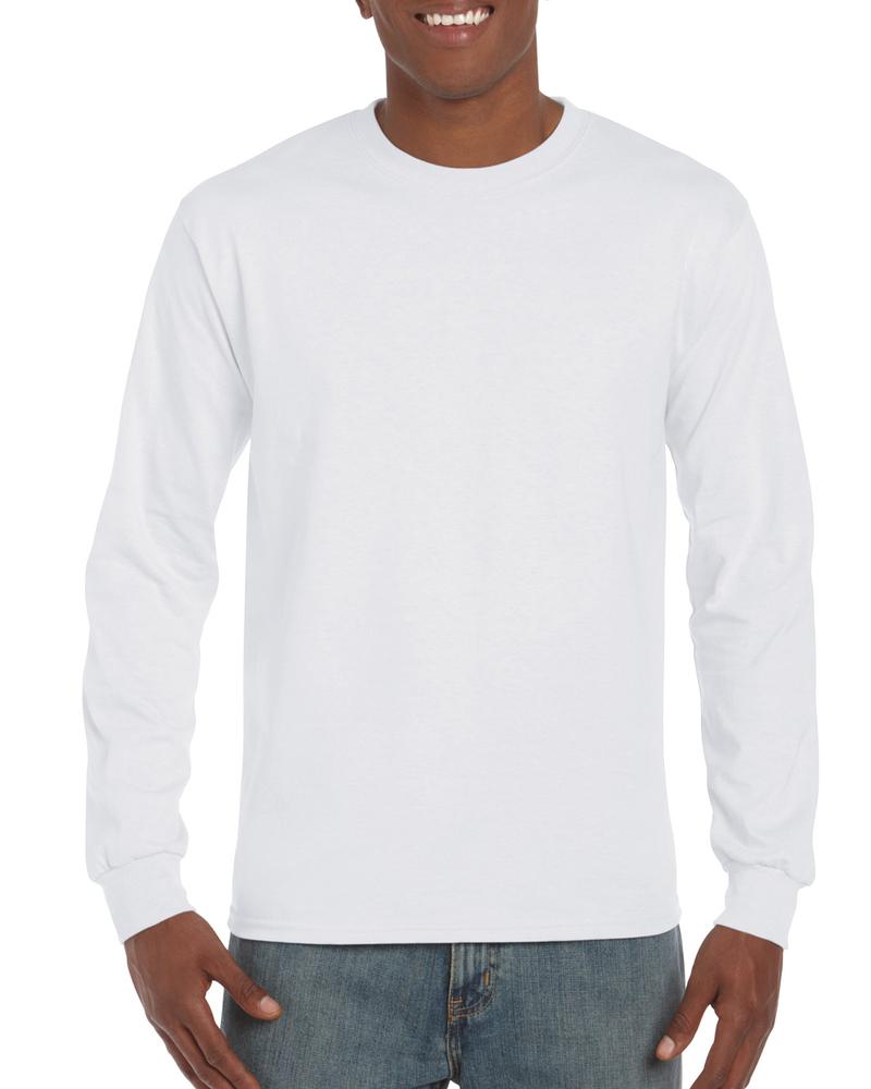 Gildan GD014 - Ultra Cotton™ adult t-shirt met lange mouw