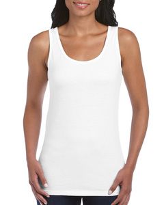 Gildan GD077 - Softstyle ™ mouwloos hemd voor dames White