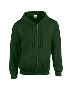 Gildan GD058 - HeavyBlend ™ sweatshirt met volledige ritssluiting Forest