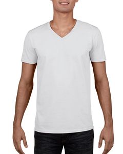 Gildan GD010 - Softstyle™ v-hals t-shirt White