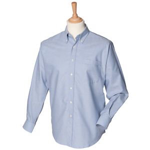 Henbury HB510 - Classic Oxford overhemd met Lange Mouw