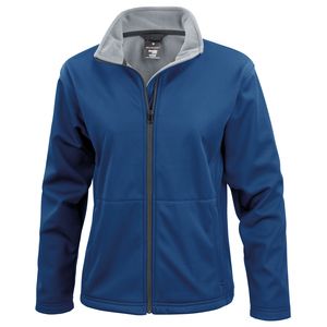 Result R209F - Dames Core softshell jack Navy