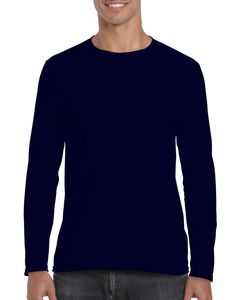 Gildan 64400 - Softstyle® T-shirt met Lange Mouwen Navy