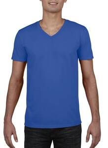 Gildan 64V00 - Softstyle® V-Hals T-Shirt Royal blue