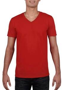 Gildan 64V00 - Softstyle® V-Hals T-Shirt Red