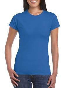 Gildan 64000L - Getailleerd Ringgesponnen T-shirt Royal blue