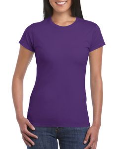 Gildan 64000L - Getailleerd Ringgesponnen T-shirt Purple