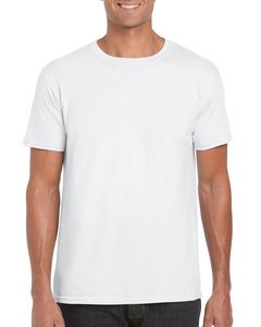 Gildan 64000 - Ringgesponnen T-shirt White