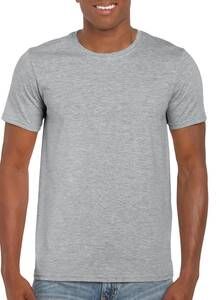 Gildan 64000 - Ringgesponnen T-shirt Sport Grey