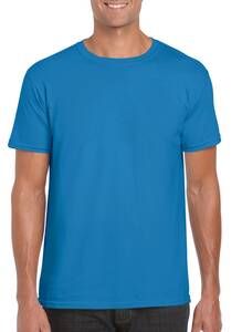 Gildan 64000 - Ringgesponnen T-shirt Sapphire