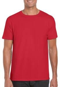 Gildan 64000 - Ringgesponnen T-shirt Red