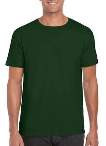 Gildan 64000 - Ringgesponnen T-shirt Forest Green