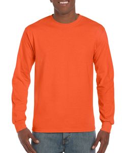 Gildan 2400 - Ultra T-Shirt met Lange Mouwen Orange