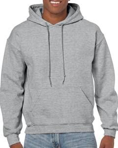 Gildan 18500 - Adult Heavy Blend™ Hoodie Sweatshirt Sport Grey