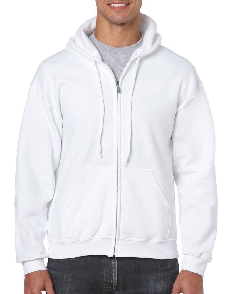 Gildan 18600 - Heavyweight Hoodie Sweatshirt met Volledige Rits