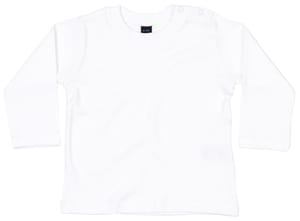 Babybugz BZ011 - Baby T-shirt met lange mouwen White