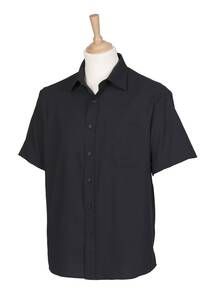 Henbury HB595 - Wicking antibacterieel shirt met korte mouwen Black