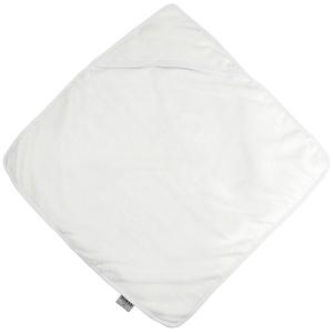 Towel city TC036 - Babyhanddoek met capuchon White/ White