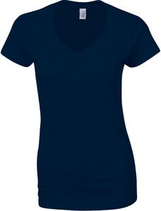 Gildan GI64V00L - Dames Softstyle V-Hals T-Shirt
