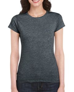 Gildan GN641 - Softstyle ™ ringgesponnen dames t-shirt Dark Heather