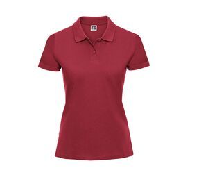 Russell JZ69F - Piqué Polo voor Dames Classic Red