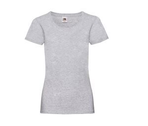Fruit of the Loom SC600 - Dames valueweight t-shirt Heather Grey