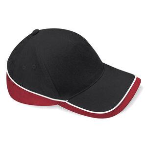 Beechfield BF171 - Teamwear Competition Pet Black/Classic Red/White