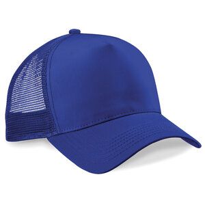 Beechfield BF640 - Trucker Met Gaas Royal/Royal