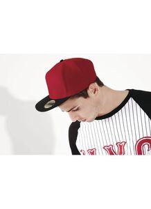 Beechfield BF660 - Originele Flat Peak Snapback Pet