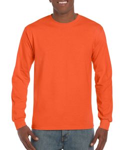 Gildan GN186 - Ultra Cotton Adult T-Shirt Lange Mouw Orange