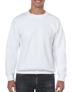 Gildan GN910 - Heavy Blend Adult Sweatshirt Met Ronde Hals White