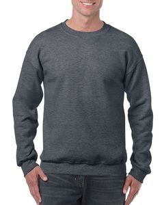 Gildan GN910 - Heavy Blend Adult Sweatshirt Met Ronde Hals Dark Heather