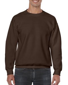 Gildan GN910 - Heavy Blend Adult Sweatshirt Met Ronde Hals Dark Chocolate