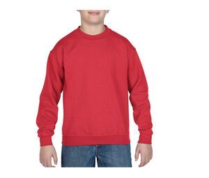 Gildan GN911 - Youth Sweatshirt met Ronde Hals Red