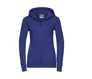 Russell JZ66F - Authentic Hoodie met Rits Bright Royal