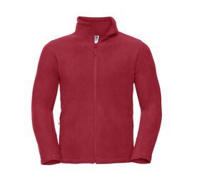 Russell JZ870 - Outdoor Fleece Met Volledige Rits Classic Red