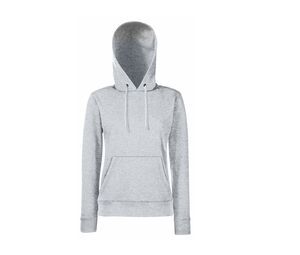 Fruit of the Loom SC269 - Dames Hoodie Sweater Heather Grey