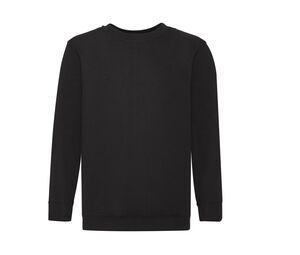 Fruit of the Loom SC351 - Set-In Sweater Black