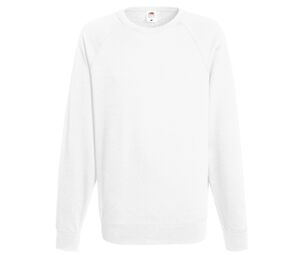 Fruit of the Loom SC360 - Lichtgewicht Raglan Sweatshirt White
