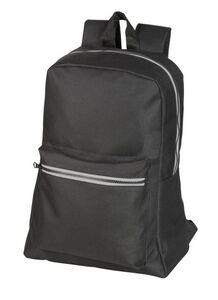 Black&Match BM904 - Classic Backpack Black/Red