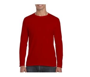 Gildan GN644 - Softstyle Adult T-Shirt Met Lange Mouw Red