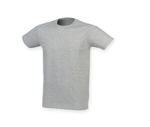 Skinnifit SF121 - The Feel Good Heren T-Shirt Heather Grey