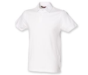 Skinnifit SFM42 - Stretch Heren Polo-Shirt White