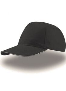 Atlantis AT004 - Start Five Sandwich Cap Black/White