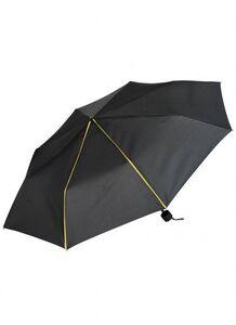 Black&Match BM920 - Mini Inklapbare Paraplu Black/Orange