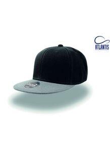 Atlantis AT013 - Snap Back Cap Black/Grey