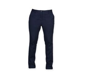 Front row FR622 - Dames Stretch Chino Broek Navy