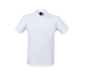 Finden & Hales LV370 - Performance Polo-Shirt White