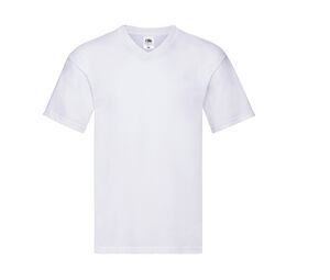 Fruit of the Loom SC224 - V-hals T-shirt White